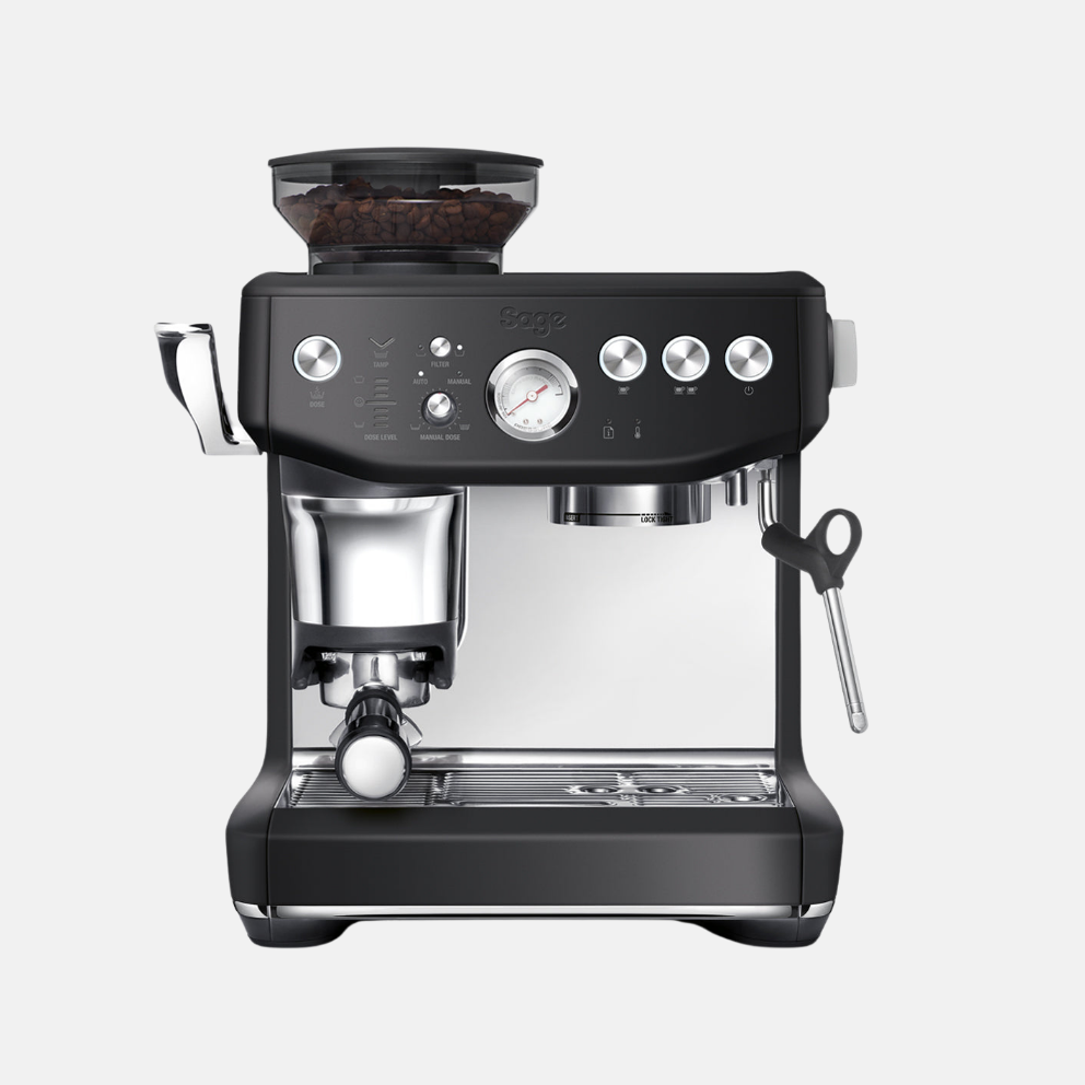 Sage Barista Express Impress Espresso Machine - Black Truffle