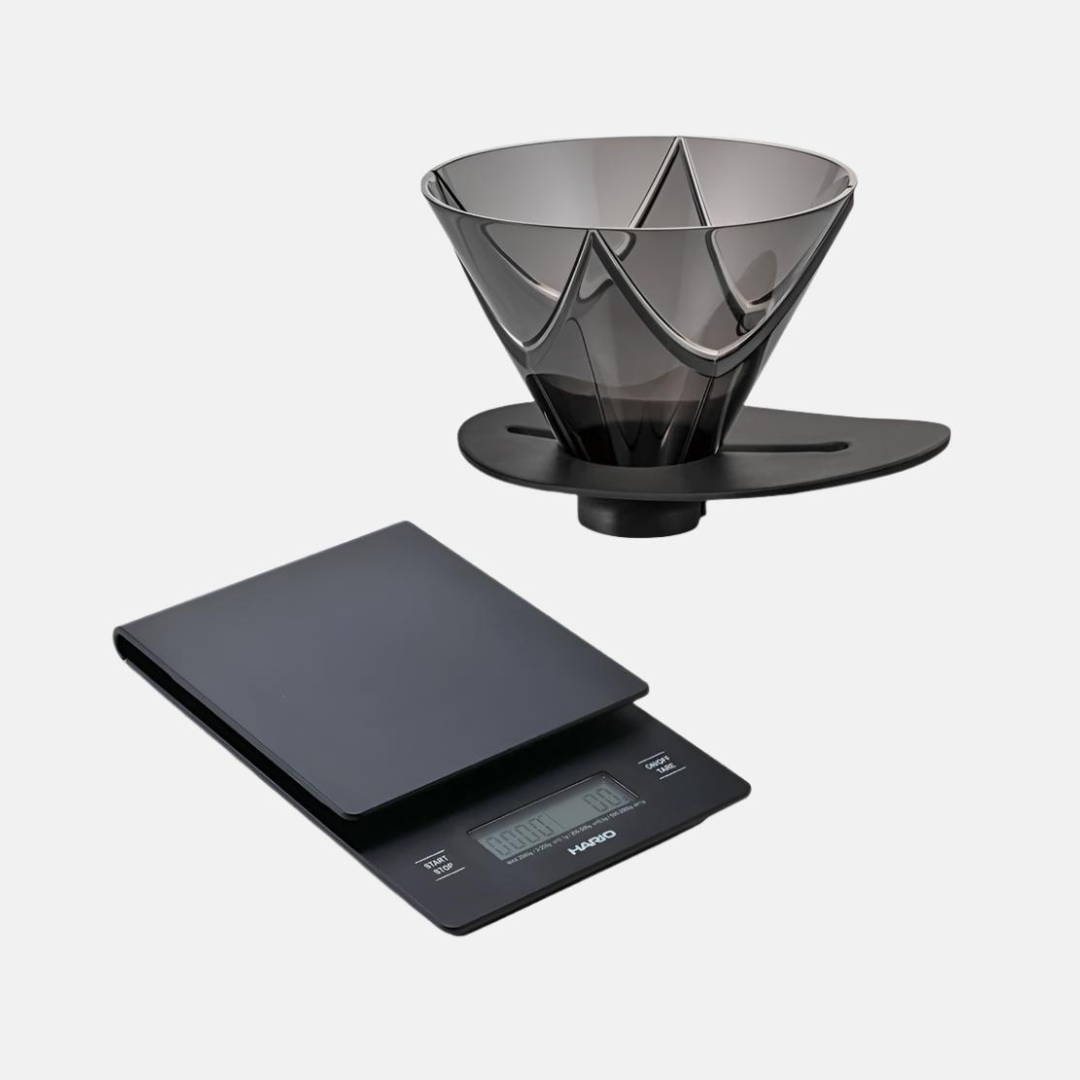 Hario V60 One Pour Dripper MUGEN Bundle