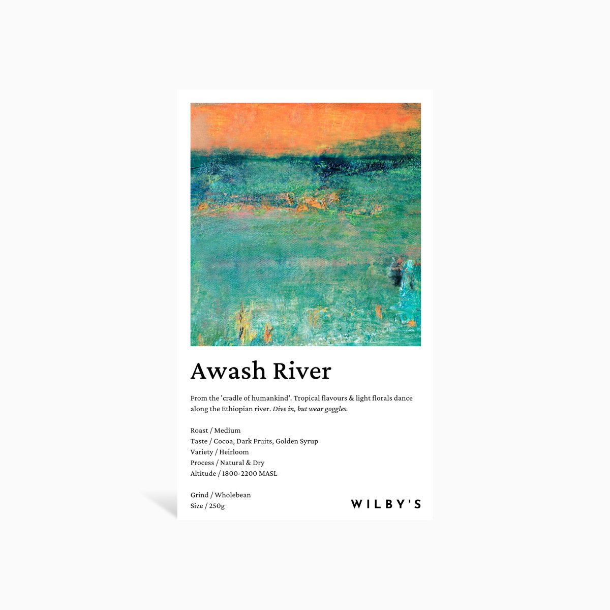 Ethiopia - Awash River - Wilby's Coffee Co.