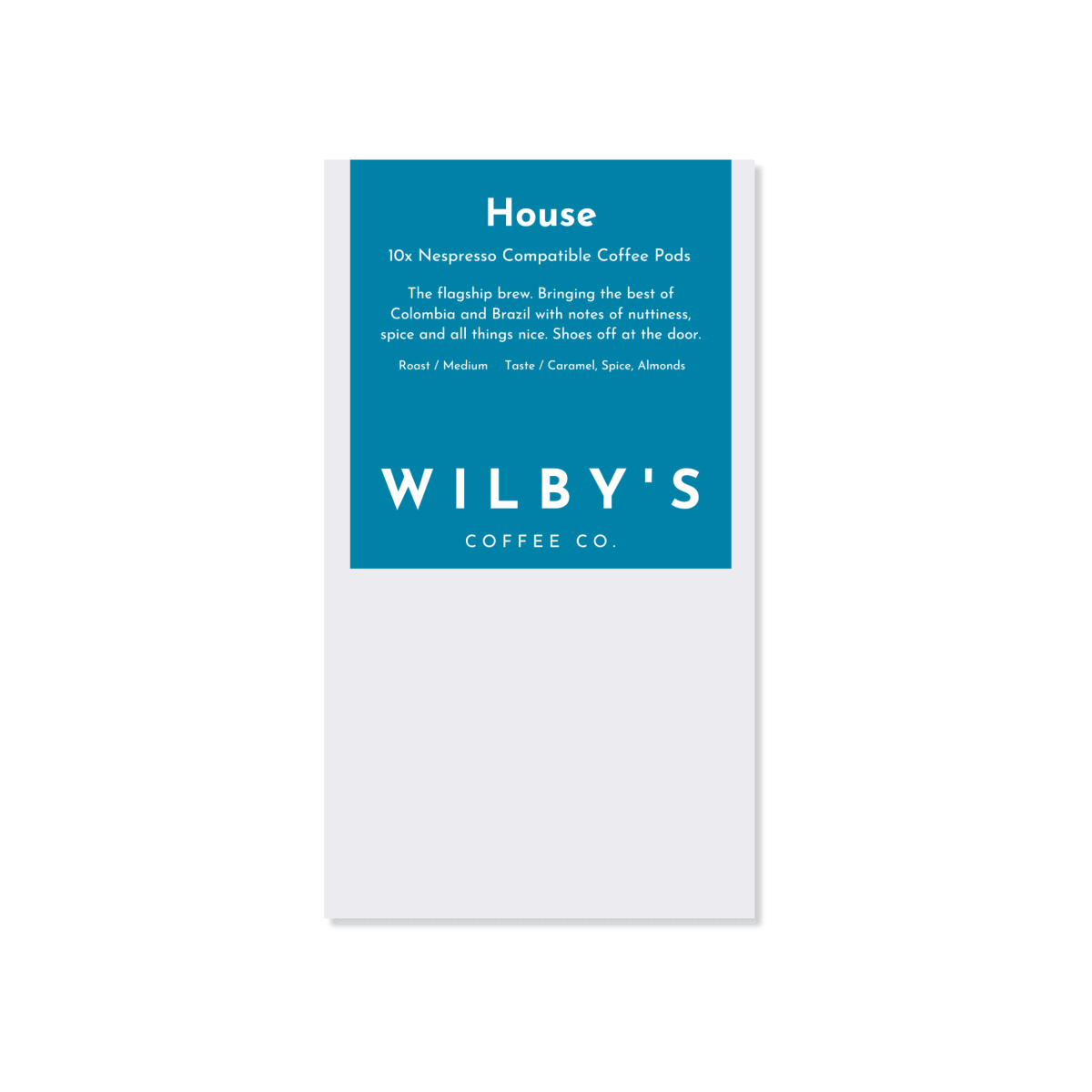 House - Coffee Pods (Pack of 10) - Wilby's Coffee Co.